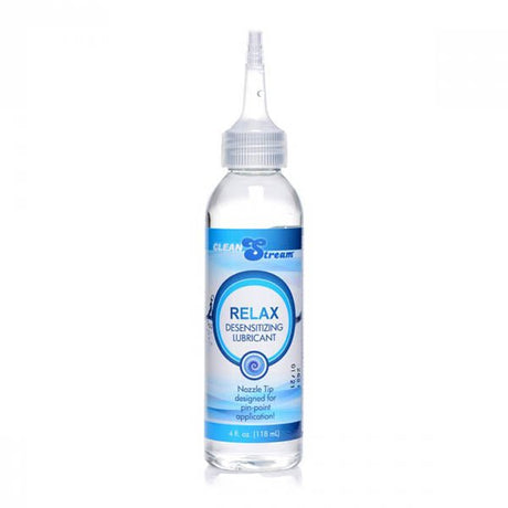 CleanStream Relax Desensitising Lubricant with Nozzle Tip - 118 ml Bottle - LOTIONS & LUBES
