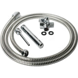 CleanStream Shower Enema System – Metal Hose with 2 Nozzle Attachments - Adult Toys