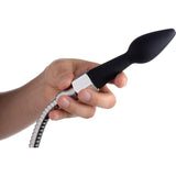 CleanStream Silicone Enema Attachment Set – Black Nozzle Tips | 2 Pack - Adult Toys