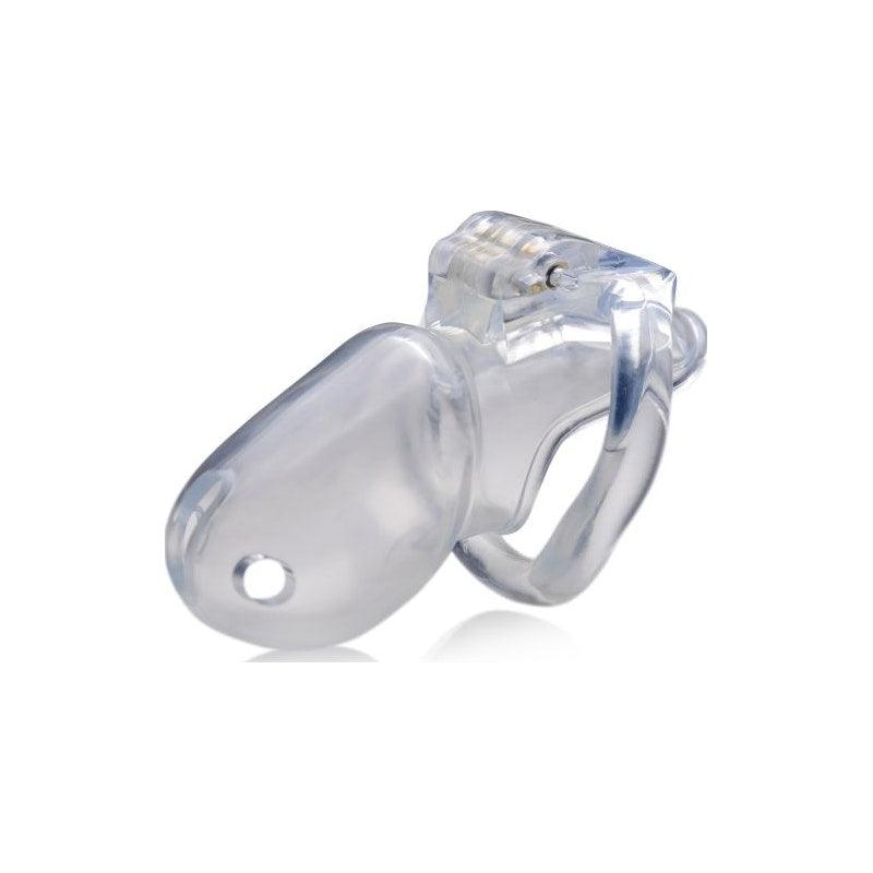 Clear Captor Chastity Cage Large - Naughty by Nature Adult Store