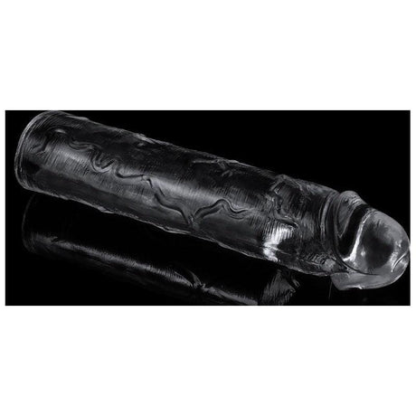 Clear Penis Extender Sleeve Plus 2in - Naughty by Nature Adult Store