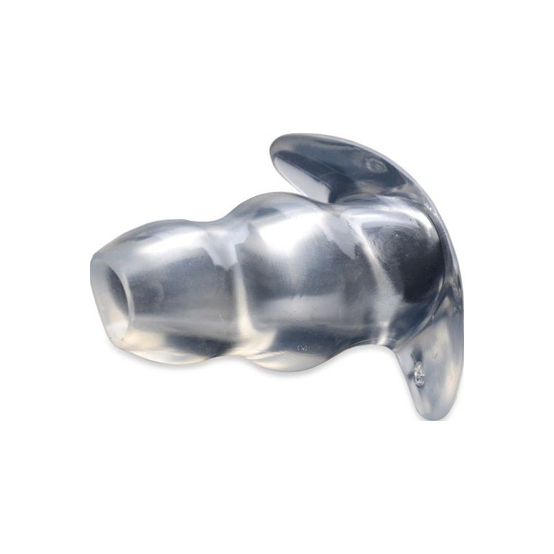 Clear View Hollow Anal Plug Large - Adult Toys