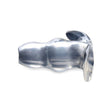 Clear View Hollow Anal Plug Large - Adult Toys