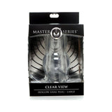 Clear View Hollow Anal Plug Large - Adult Toys