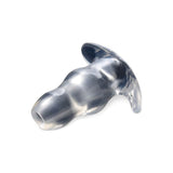 Clear View Hollow Anal Plug Medium - Adult Toys