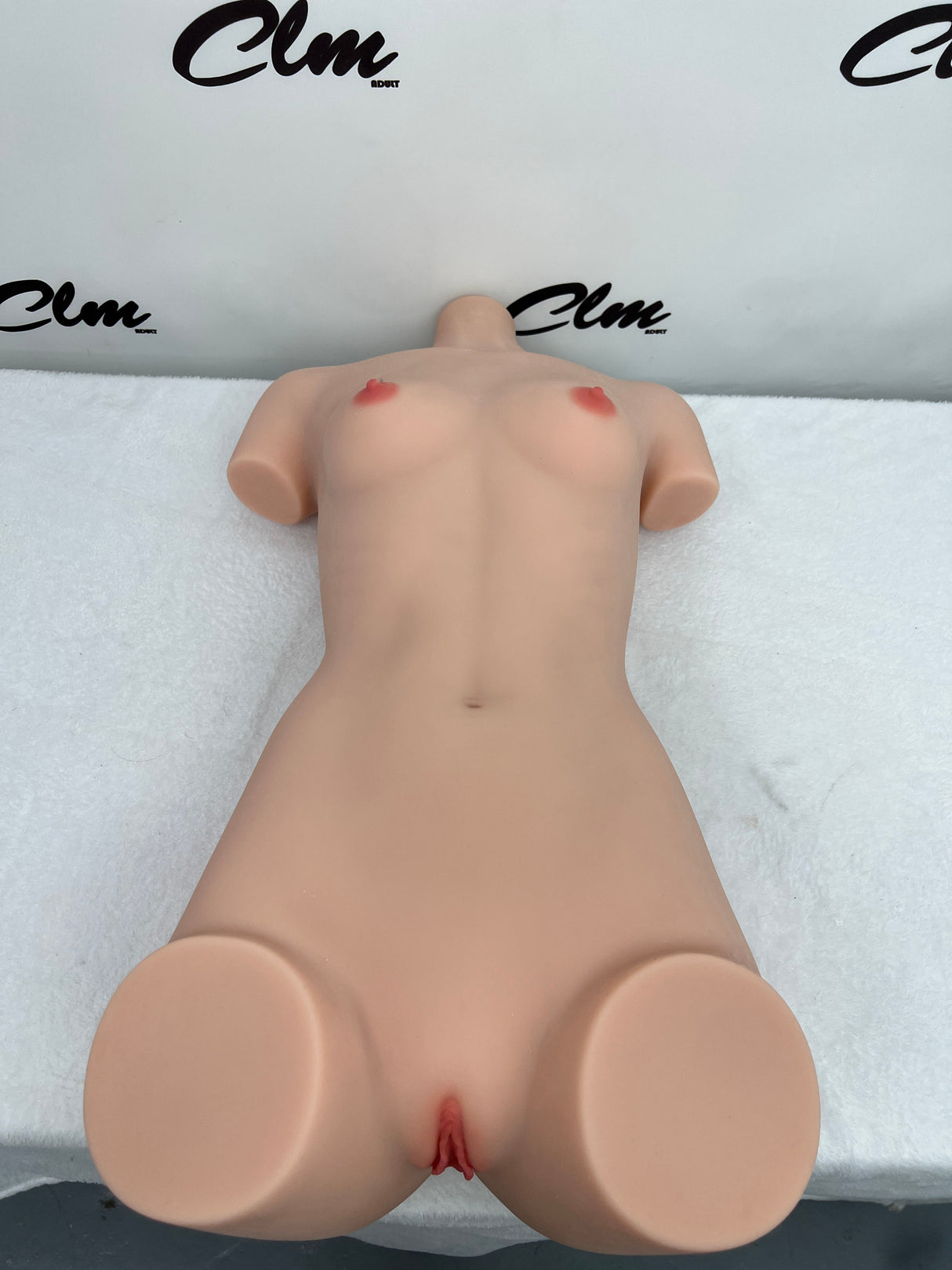 CLM 175 Tpe Torso Sex Doll Gel Breasts Cinnamon - Sex Doll