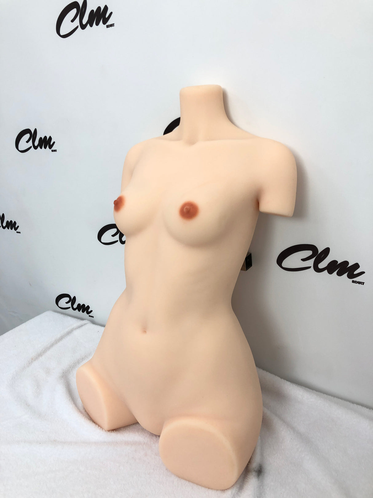 CLM 175 Tpe Torso Sex Doll Gel Breasts Cinnamon - Sex Doll