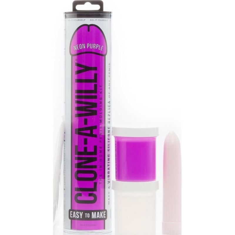 Clone a Willy Neon Purple - Adult Toys