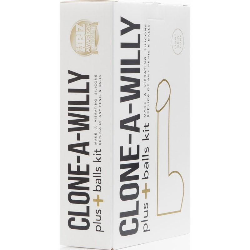 Clone a Willy Plus Balls Kit Light Skin Tone - Adult Toys