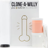 Clone a Willy Plus Balls Kit Light Skin Tone - Naughty by Nature Adult Store