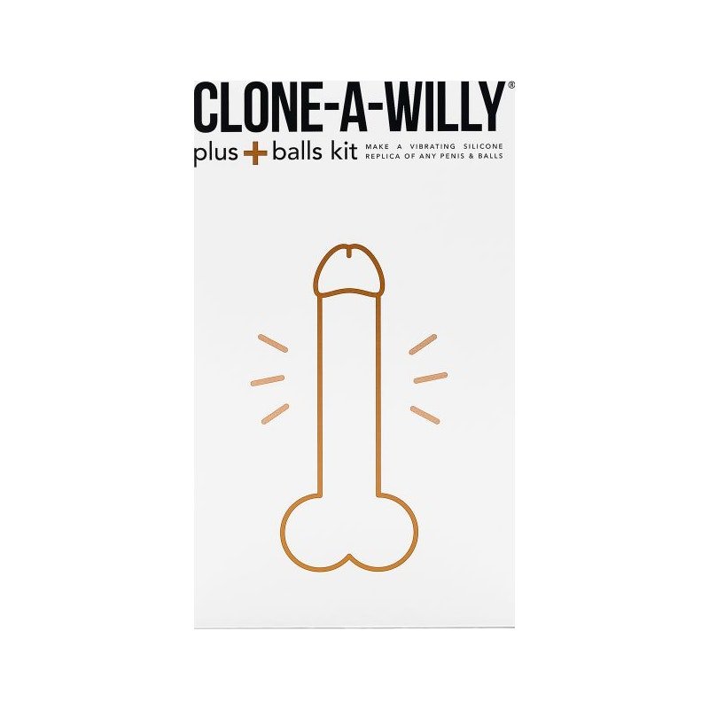 Clone a Willy Plus Balls Kit Medium Skin Tone - Adult Toys