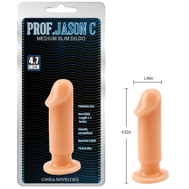 Large Flesh 6.5in Cock Plug - Pleasure Plug for Enhanced Sensation - Adult Toys - Naughty by Nature Adult Store