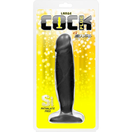 Cock Plug Large Black - Adult Toys