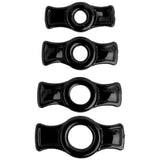 Cock Ring Set Black - Naughty by Nature Adult Store