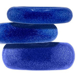 Blue Cockpack Trio: 3 Pc Cockring Set - Cock Rings