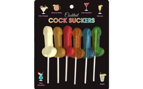 Cocktail Cock Suckers 6 Pc - Adult Toys