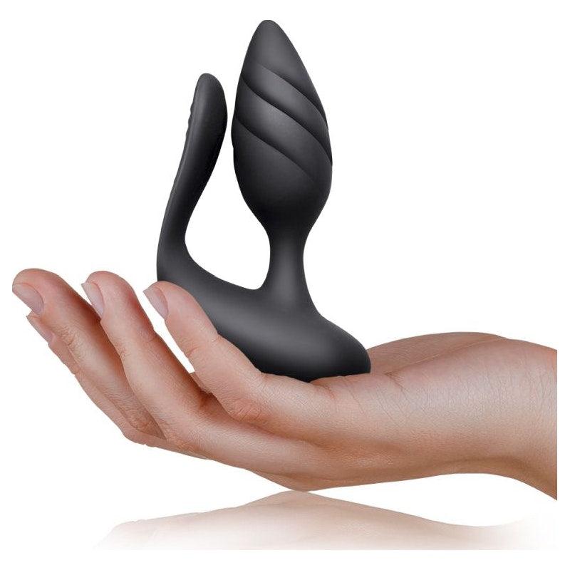 Cocktail Dual Stimulator Black - Naughty by Nature Adult Store