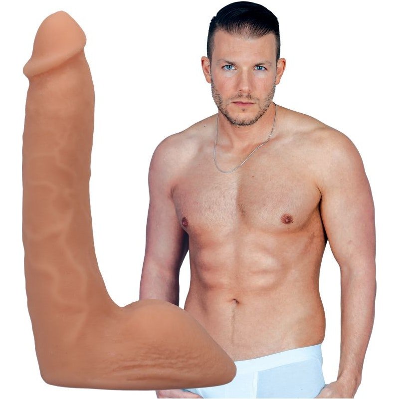 Codey Steele 8in Ultraskyn Cock w Removable Vac - U - Lock Suction Cup Vanilla - Adult Toys