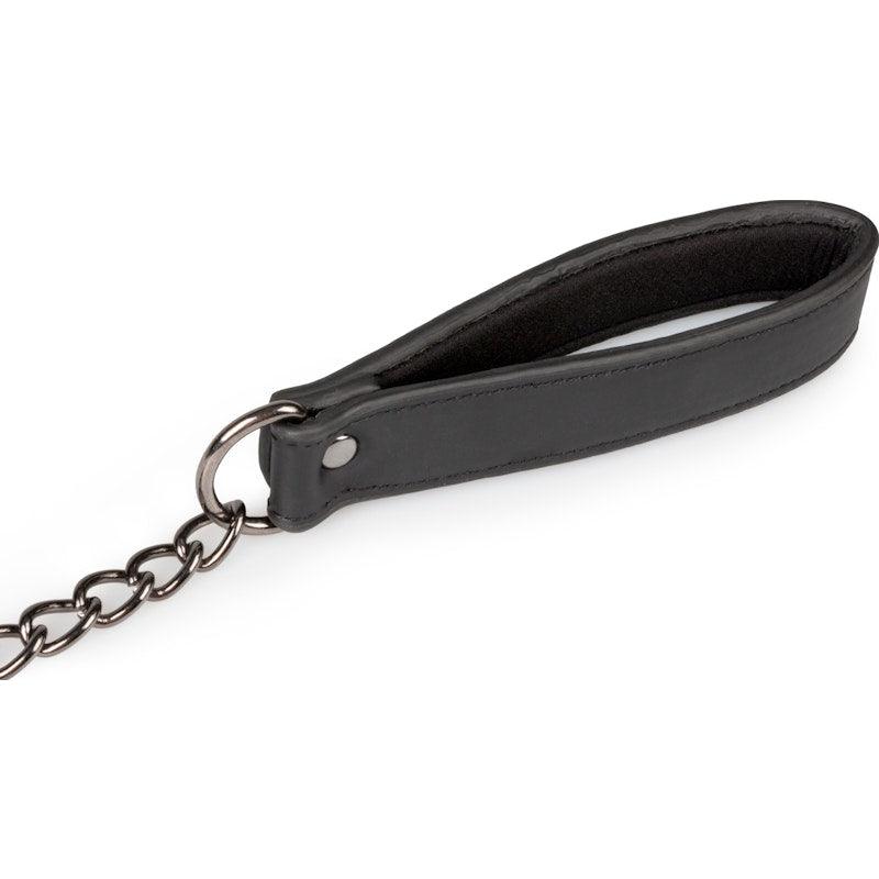Collar With Nipple Chains - Adult Toys