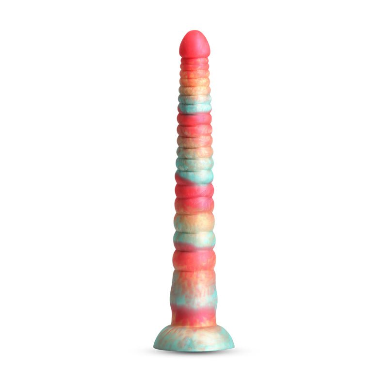 Colours Stacked - 12'' Dildo Red/Gold 30.6 cm Fantasy Dildo - DONGS
