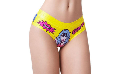 Comic Fans Yellow Slip - Lingerie