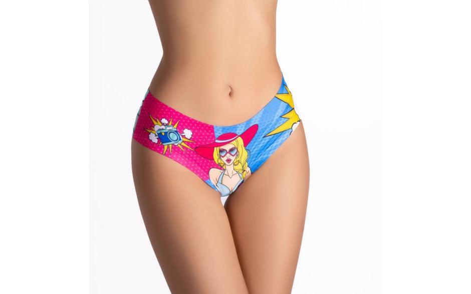 Comics Beach Girl Slip - Lingerie