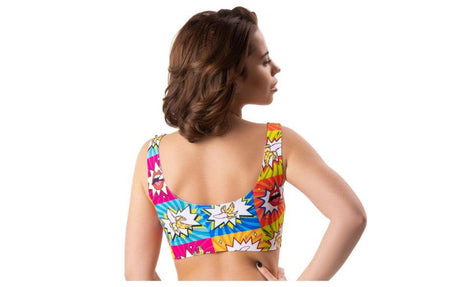Comics Curios Crop Top - Lingerie
