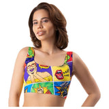 Comics Insta Crop Top - Lingerie