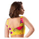Comics Insta Crop Top - Lingerie