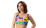 Comics Insta Crop Top - Lingerie