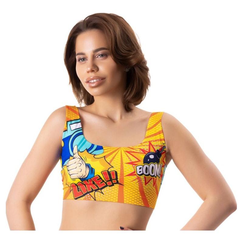 Comics Like Crop Top - Lingerie