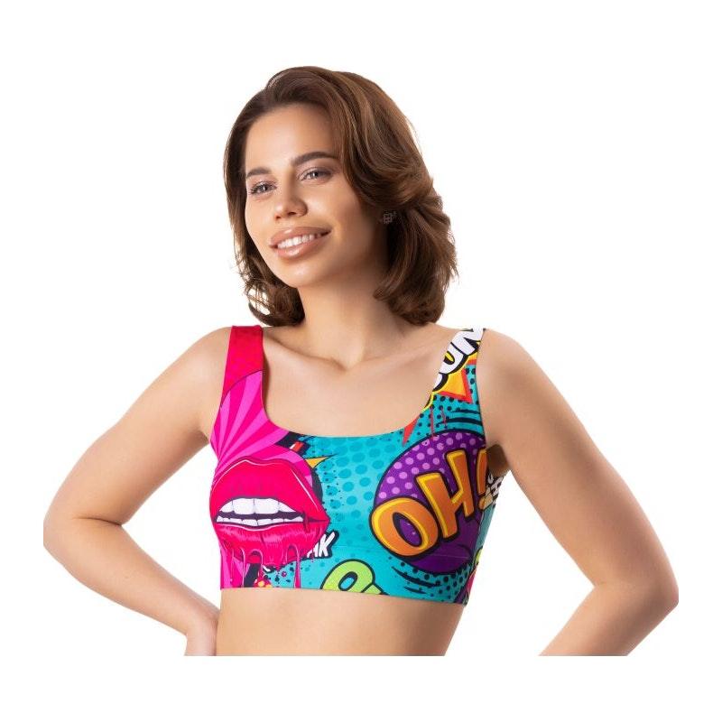 Comics Oh Crop Top - Lingerie