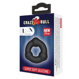 CRAZY BULL Beaded Cock Ring - Black Cock Ring - COCK RINGS