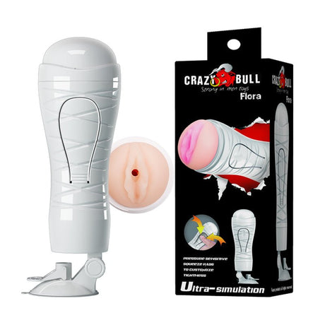 CRAZY BULL Flora Stroker - Flesh Squeezable - MASTURBATORS