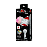 CRAZY BULL FLORA Vibrating Stroker - Flesh Squeezeable Vagina - MASTURBATORS