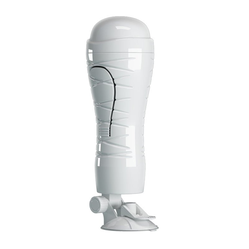 CRAZY BULL FLORA Vibrating Stroker - Flesh Squeezeable Vagina - MASTURBATORS