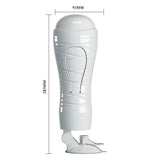 CRAZY BULL FLORA Vibrating Stroker - Flesh Squeezeable Vagina - MASTURBATORS