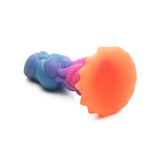 Creature Cocks Aqua - Cock - Glow in Dark Multi - Coloured 19.3 cm Fantasy Dildo - DONGS