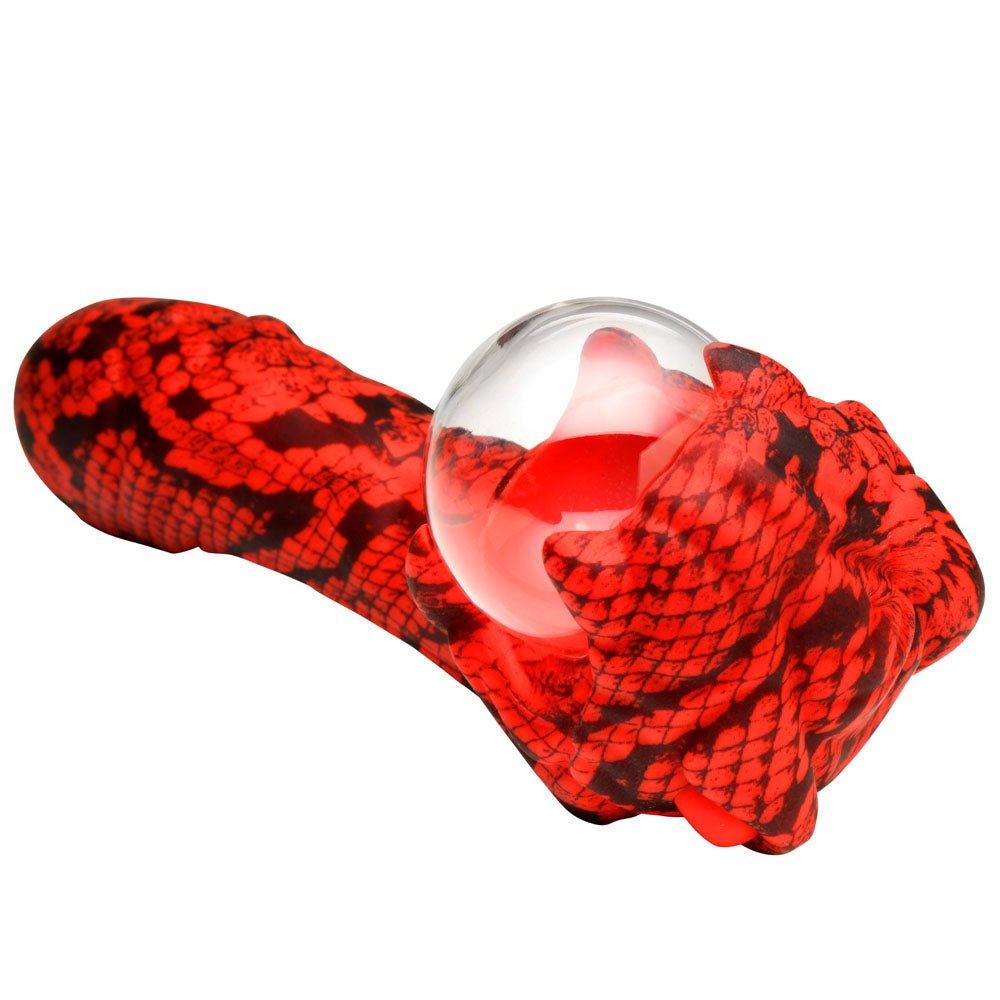 Creature Cocks Cobra Red 18.5 cm Fantasy Plasma Vibrator - VIBRATORS