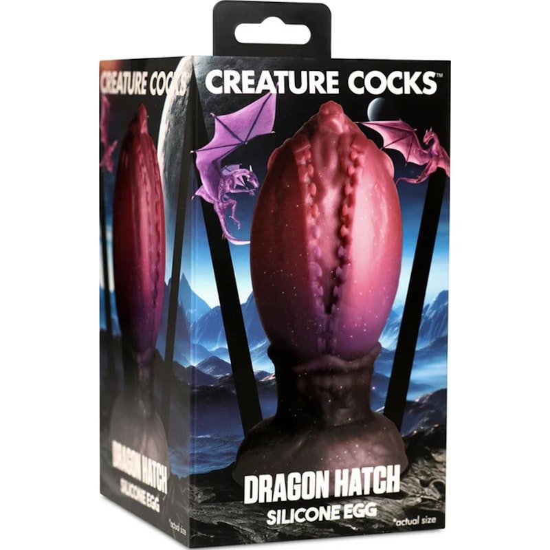 Creature Cocks Dragon Hatch Silicone Egg - Adult Toys