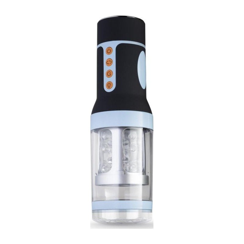 Cruizr CM04 Rotating Masturbator – 3 - Speed Ribbed Penis Stimulator - Adult Toys