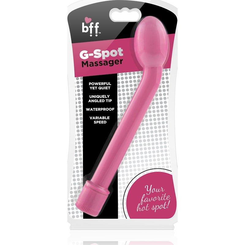 Curved G Spot Massager Pink - Adult Toys
