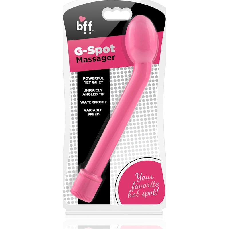 Curved G Spot Massager Pink - Adult Toys