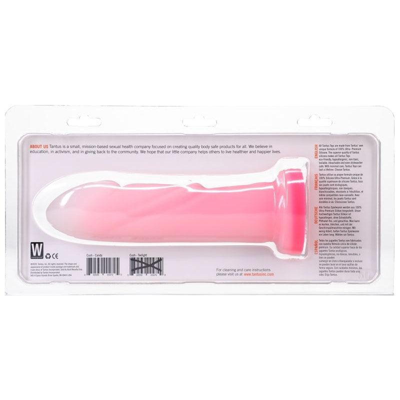 Cush Dual Density Dildo Rose Quartz - Adult Toys