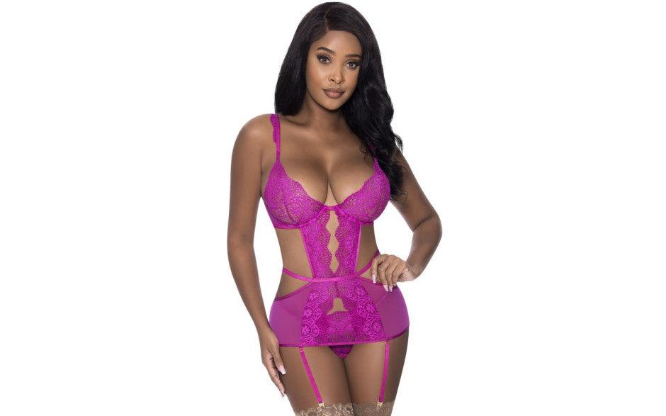 Cutout Dress and G-String Set - Naughty by Nature Adult Store