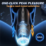 CyberSkin The Galaxy Voy - Thrusting & Rotating Auto Masturbator with Heater - MASTURBATORS