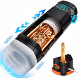 CyberSkin The Titan - Thrusting & Vibrating Auto Masturbator with Heater - MASTURBATORS