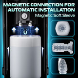 CyberSkin The Titan - Thrusting & Vibrating Auto Masturbator with Heater - MASTURBATORS