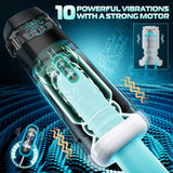 CyberSkin The Titan - Thrusting & Vibrating Auto Masturbator with Heater - MASTURBATORS