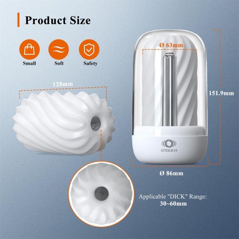 DECOR 2 Masturbator Sleeve w UV Sterilization and Heating Unit - Adult Toys